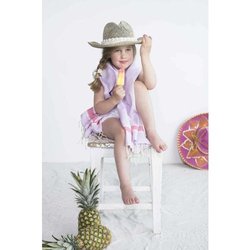 Call it Fouta! kids hamamdoek lilas pink Call it Fouta! kids hamamdoek lilas pink