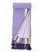 kikoy strandlaken stone washed lila 170x95cm