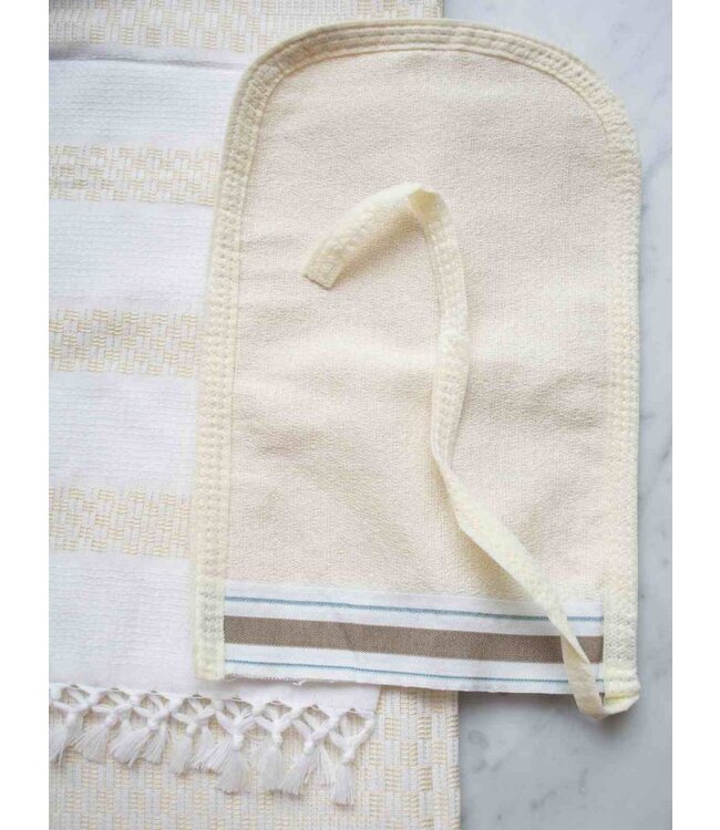 Hamam scrubwashand viscose 18x26cm