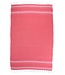 hamamdoek BeachFun rood 180x90cm