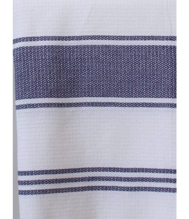 hamamdoek Honingraat donkerpaars 170x100cm