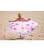 Call it Fouta! Roundie Gypsy Flamingo pink fringe