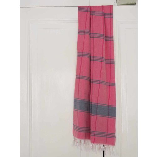 Ottomania organic hamamdoek biokatoen robijnrood Ottomania organic hamamdoek biokatoen robijnrood