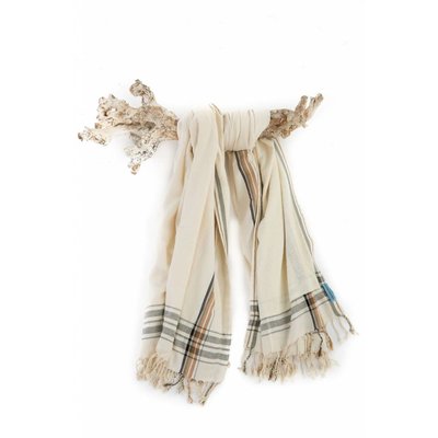 PURE Kenya kikoy strandlaken Kahawa cream 170x95cm