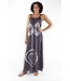 maxi dress strandjurk Batik gray