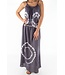 maxi dress strandjurk Batik gray