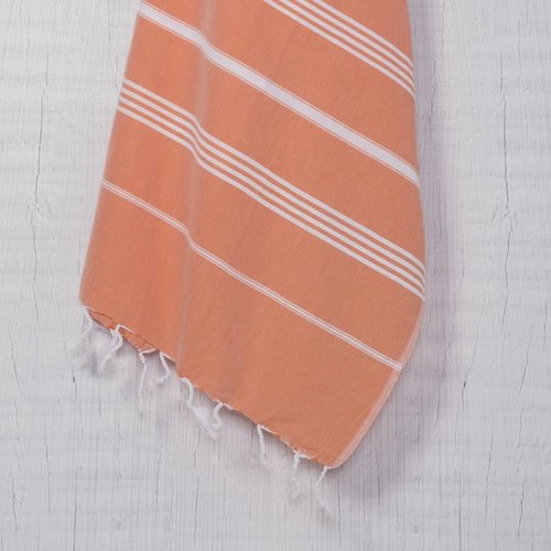 Lalay hamamdoek XXL Leyla orange Lalay hamamdoek XXL Leyla orange