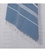 hamamdoek Leyla XXL petrol blue 220x170cm