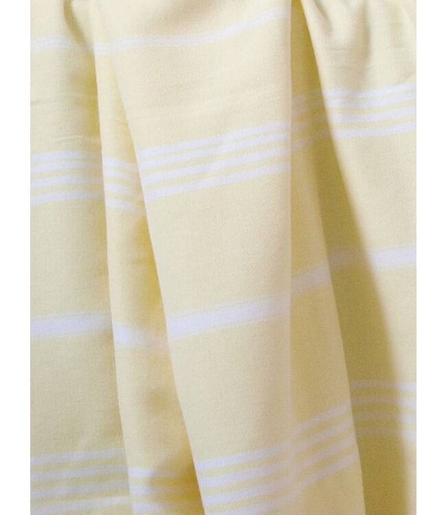 hammam strandlaken citroengeel 220x160cm