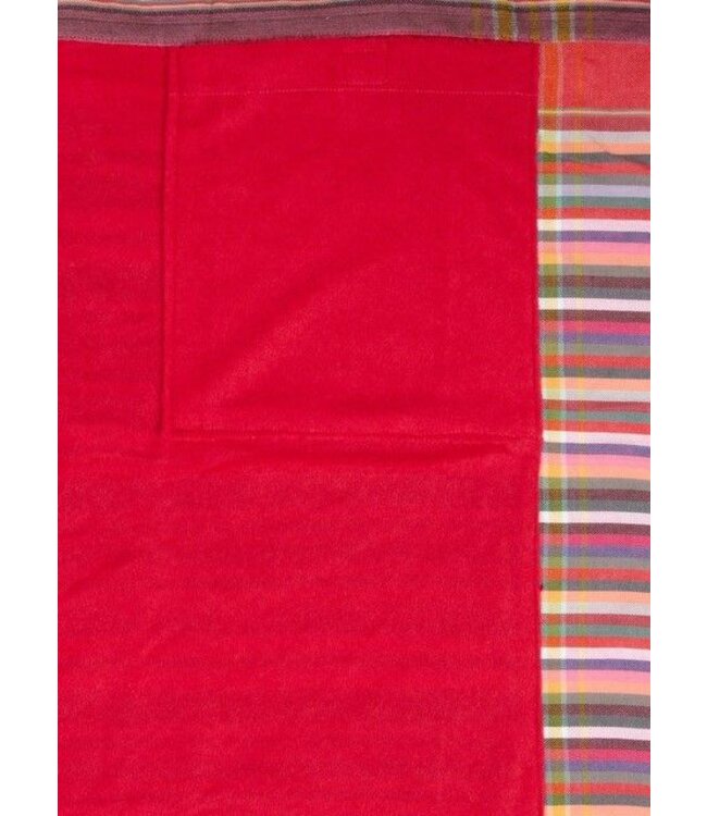 kikoy strandlaken Nyekundu red 170x95cm