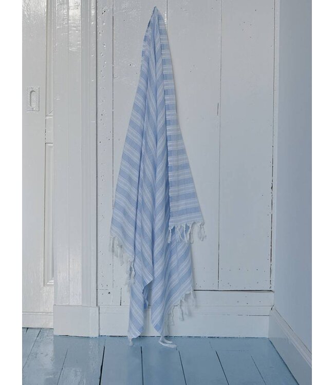 pareo blauw 180x100cm