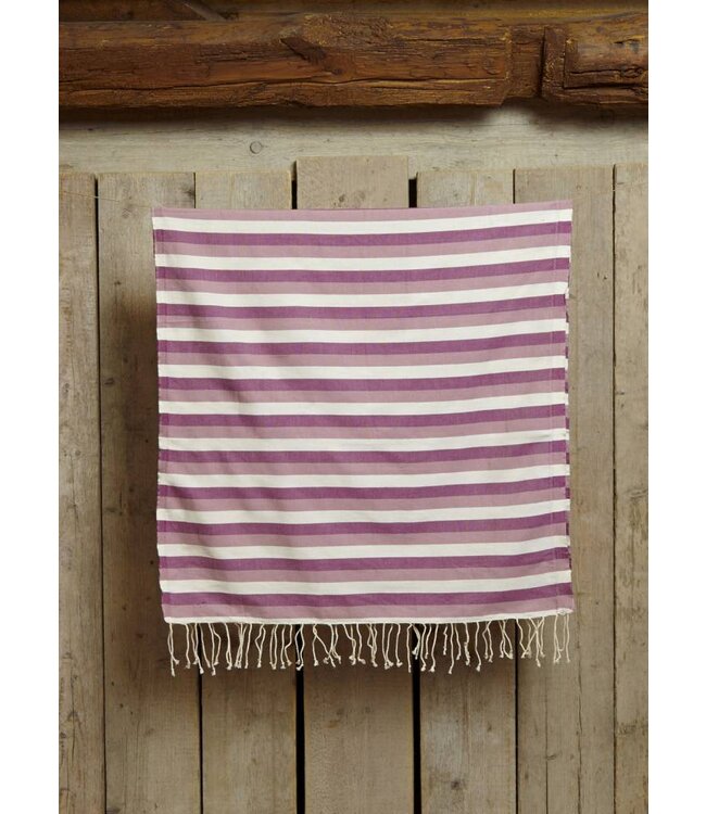 kids hamamdoek multi light purple 140x70cm