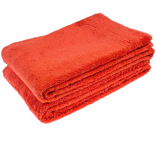 Hamams own bamboe sauna handdoek zalm rood Hamams own bamboe sauna handdoek zalm rood