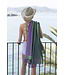 kikoy strandlaken Shining Green Purple 170x95cm