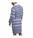 hamam badjas Leyla badstof royal blue