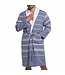 hamam badjas Leyla badstof royal blue