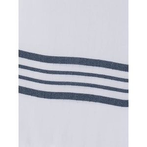 Lalay gevoerde hamam badjas Krem Sultan white navy