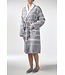 hamam badjas Leyla badstof dark grey