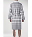 hamam badjas Leyla badstof dark grey