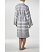 hamam badjas Leyla badstof dark grey