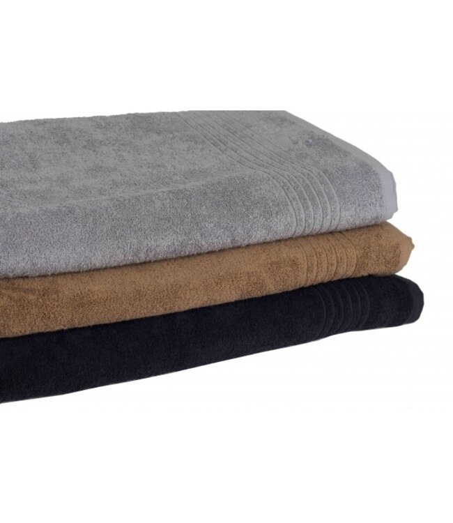 bamboe sauna handdoek xxl grijs 200x90cm