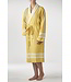 gevoerde hamam badjas Krem Sultan mustard yellow