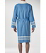 gevoerde hamam badjas Krem Sultan petrol blue