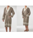 gevoerde hamam badjas Krem Sultan khaki