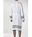 hamam badjas Krem Sultan kimono white black