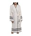 hamam badjas Krem Sultan natural black met farmer stitch