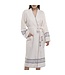 hamam badjas Krem Sultan kimono natural dark grey