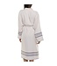 hamam badjas Krem Sultan kimono natural dark grey