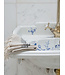 hamam gastendoek linnen zwart 30x50cm