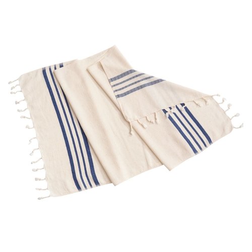 Lalay gastendoek Krem Sultan natural royal blue Lalay gastendoek Krem Sultan natural royal blue