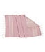 Lalay gastendoek Krem Sultan rose pink