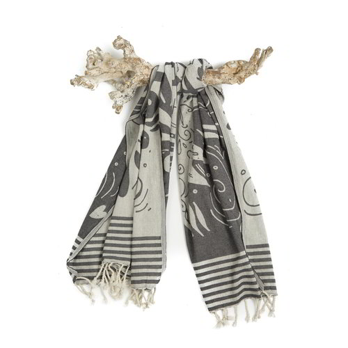 Call it Fouta! hamamdoek Hello Summer black