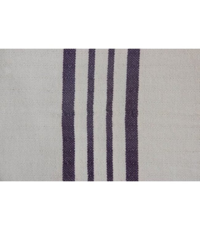 gastendoek Krem Sultan natural dark purple 30x50cm
