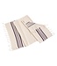 gastendoek Krem Sultan natural dark purple 30x50cm