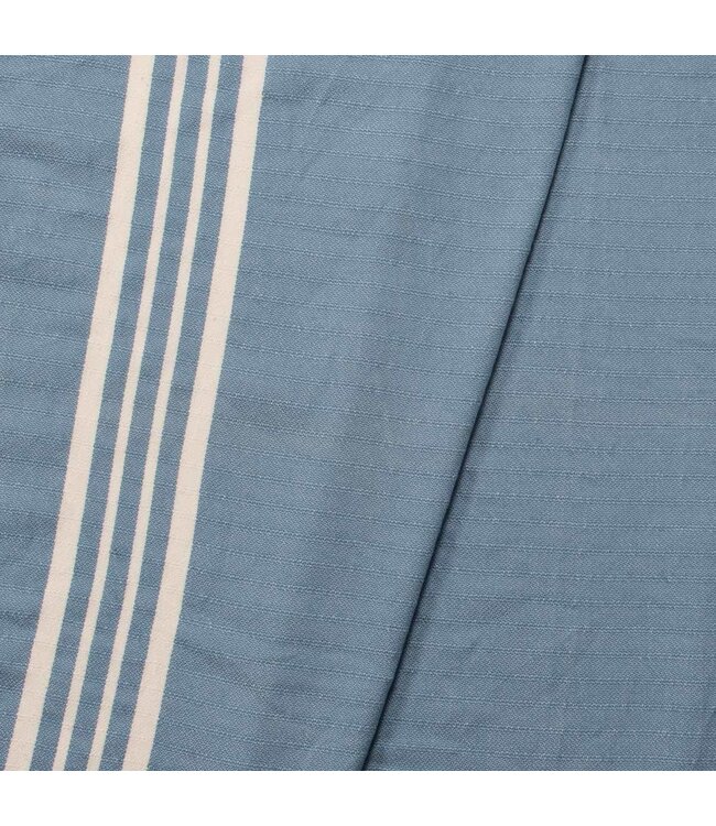 gastendoek Krem Sultan air blue 30x50cm