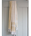 hamamdoek met badstof mosterd 170x95cm