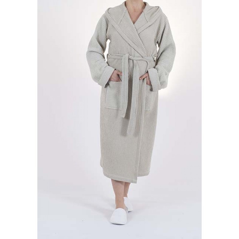 Aan boord koel Afstudeeralbum Wafel sauna badjas ben je naar op zoek? Bestel online - Hamamdoeken.com