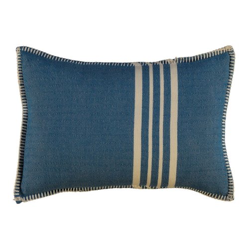 Lalay Kussenhoes 60x40 Krem Sultan petrol blue Lalay Kussenhoes 60x40 Krem Sultan petrol blue