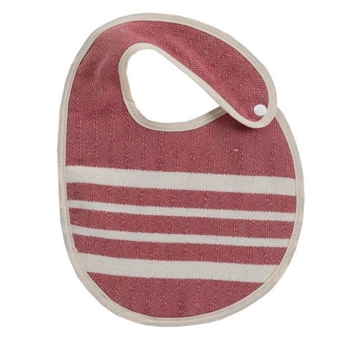 Lalay Baby slabbetje Krem Sultan dusty rose Lalay Baby slabbetje Krem Sultan dusty rose