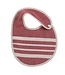 Baby slabbetje Krem Sultan dusty rose