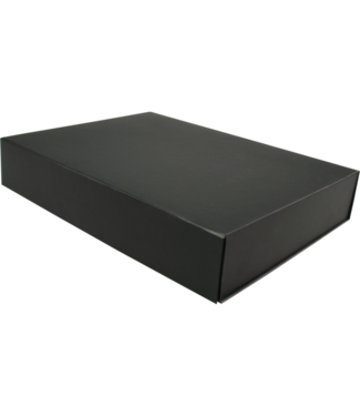 Hamams own Cadeauverpakking - luxe magneetdoos zwart 39x29x7 (leeg)