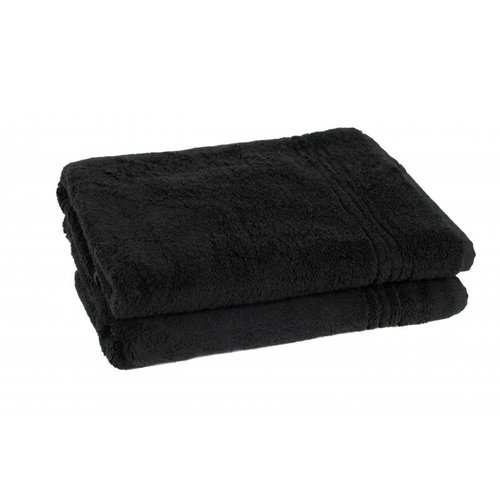 Hamams own bamboe sauna handdoek zwart Hamams own bamboe sauna handdoek zwart