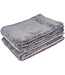 Hamams own bamboe sauna handdoek grijs 140x70cm