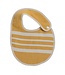 Baby slabbetje Krem Sultan yellow