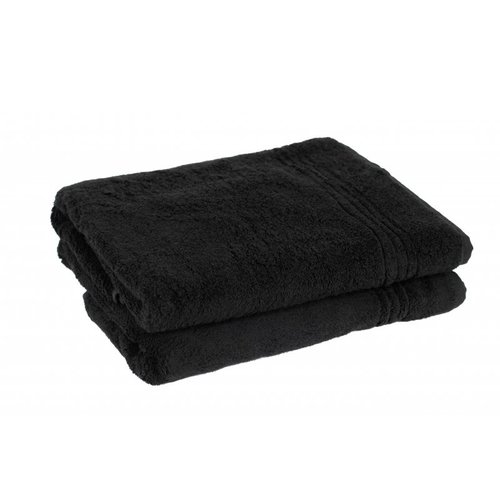 Hamams own bamboe gastendoekje zwart 30 x 50 Hamams own bamboe gastendoekje zwart 30 x 50