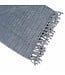 hamamdoek bamboe large silver 180x85cm